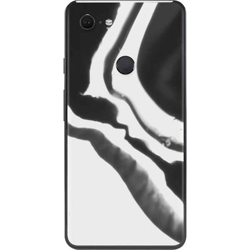 Black Marble Ink Google Pixel 3 XL Skin